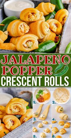 jalapeno popper crescent rolls recipe with instructions