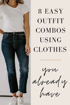 Stylish Outfits Casual, Easy Outfits, Outfit Combos, Over 60 Fashion, Easy Outfit, Outfit Jeans, Mode Casual