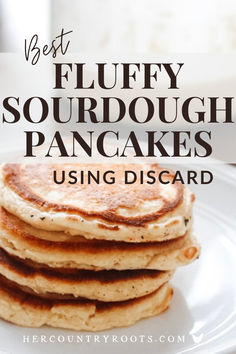 sourdough pancakes using sourdough discard Sourdough Discard Pancakes, Discard Pancakes, Sourdough Pancakes Recipe, Sourdough Rye, Sourdough Starter Discard Recipe, Sourdough Pancakes, Sourdough Starter Recipe, Sourdough Discard, Sourdough Baking