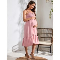 Elevate your maternity wardrobe with the Whizmax Women's Maternity Sleeveless Dress. Perfect for summer days or special occasions like baby showers, this dress combines comfort and style seamlessly.

- **Color**: Blue
- **Size**: 2XL
- **Material**: Lightweight and breathable fabric
- **Gender**: Female
- **Design Features**: Spaghetti straps, smocked bodice, and a flowy maxi length
- **Style**: Sleeveless, V-neck, with a flattering high waist

Crafted to accommodate your growing bump, this dres Maternity Bump-friendly Pink Dress, Maternity Bump Friendly Pink Dress, Casual Nursing Friendly Summer Dresses, Casual Summer Nursing Friendly Dresses, Pink Nursing-friendly Maternity Dress For Spring, Pink Nursing Friendly Maternity Dress For Spring, Spring Nursing-friendly Pink Maternity Dress, Spring Pink Nursing-friendly Maternity Dress, Spring Maternity Dress In Pink, Nursing Friendly