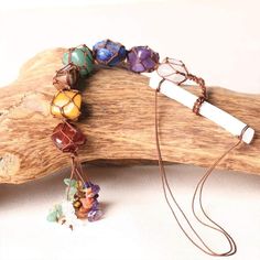 Irregular Gemstone Hanging Ornament Bedding car decoration gifts Bohemian Crystal Necklaces With Raw Stone, Bohemian Adjustable Crystal Necklaces With Raw Stone, Adjustable Crystal Necklaces For Healing, Healing Crystal Necklaces With Adjustable Stones, Adjustable Crystal Necklace For Healing, Bohemian Multicolor Crystals For Gift, Bohemian Raw Stone Crystal Necklaces For Healing, Bohemian Raw Stone Crystal Necklace For Healing, Bohemian Raw Stone Crystals For Gift