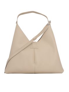 Orciani beige handbag in mixed calfskin, wide handle, tab closure.Composition: 100% CALFSKIN INTERIOR 50% POLYAMIDE 50% POLYURETHANE Leather Shoulder Bag With Handles In Neutral Color, Neutral Leather Shoulder Bag With Handles, Modern Taupe Bags, Taupe Leather Bag With Handle Drop, Modern Beige Shoulder Bag With Handles, Modern Neutral Shoulder Bag With Removable Pouch, Modern Neutral Bag With Removable Pouch, Modern Neutral Top Handle Shoulder Bag, Neutral Double Handle Shoulder Bag