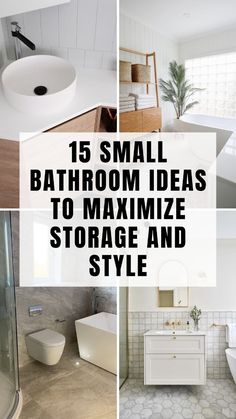 Get inspired by 15 stylish small bathroom designs that pack a punch! From minimalist small bathroom decor to elegant bathroom remodel ideas, these tips will help you elevate your bathroom decor. Whether you're working on a small bathroom renovation or just looking for fresh inspiration, these ideas will suit your needs. Save these tips and visit our website for more details! Minimalist Small Bathrooms, Small Bathroom Designs, Recessed Shelves, Rental Bathroom, Small Bathroom Renovation, Bathroom Remodel Ideas, Shower Niche, Small Bathrooms