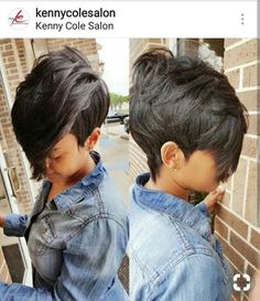 Disconnected Pixie, Short Hair Styles African American, Sew In Hairstyles, Cut Life, Crimped Hair, Edgy Hair, Dope Hairstyles