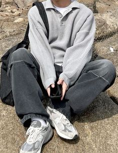 Male Sporty Outfits, Comfy Clothes Men, Korean Street Wear Men, Acubi Fashion Men, Monaco Outfit, Soft Boy Outfits, Sporty Outfits Men, Korean Street Fashion Men, Mens Smart Casual Outfits