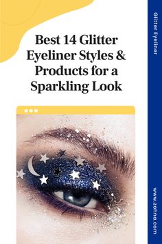 Discover the 14 best glitter eyeliner looks and products to make your eyes sparkle. Enhance your style with these stunning and glamorous options.