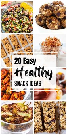 healthy snack ideas that are easy to make