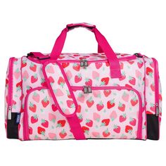 Make packing for sleepovers, sports practice, and trips to grandma's a breeze with the Wildkin Weekender Duffel Bag! Wildkin's Weekender Duffel Bag is sized to fit in an overhead bin when used as a carry-on, so your child will never have to travel without it! Its roomy interior means your child can pack more than just the bare necessities. Use the spacious front pocket and two side pockets to conveniently store and access those items theyll need in a flash. Whether they're packing cleats and sna Luggage Shop, Carry On Size, Bare Necessities, Dance Bag, Travel Duffel, Duffel Bag Travel, Kids Luggage, Monogram Styles, Kids Backpacks