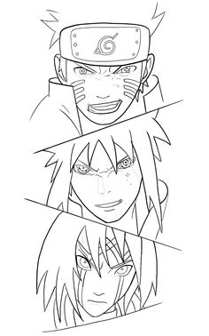 naruto and sashika coloring pages