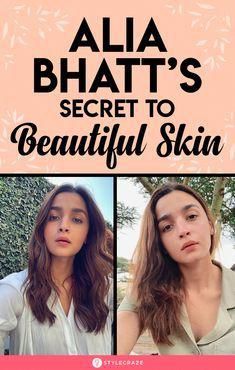 Ever since she debuted on the big screen in 2012, Alia has managed to hold the audience in the palm of her hands with her acting prowess and captivating personality. Fair Skin Home Remedies, Skincare Home Remedies, Celebrity Skincare, Secret Home, Face Rollers, Glowing Skin Secrets, Celebrity Skin Care, Skincare Hacks, Skincare Secrets