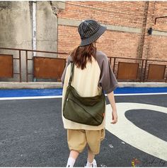 Bird in Bag - Shoulder popular fashion design canvas bag female large capacity solid color students large satchel Khaki Cotton Shoulder Bag For School, Trendy Solid Shoulder Bag For Back To School, Trendy Solid Color Shoulder Bag For Back To School, Solid Color Canvas Hobo Bag With Large Capacity, Large Capacity Solid Color Canvas Hobo Bag, Casual Shoulder Bag Satchel For School, Casual Canvas Shoulder Bag, Casual School Satchel Shoulder Bag, Casual Shoulder Satchel For School