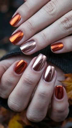 30 Bright & Beautiful November Nails Colors Trending in 2024 Burgundy Nails