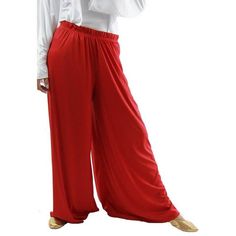 SHIMMER PALAZZO PANTS Christian,  Praise Dance,  Worship Garment,  Miss, Plus Sizes, Small- 3x, Shim Stretch Red Harem Pants, Red Stretch Harem Pants, Stretch Full-length Dance Pants, Stretch Wide Leg Dance Bottoms, Full-length Stretch Pants For Dance, Full Length Stretch Pants For Dance, Stretch Wide Leg Bottoms For Dance, Stretch Full-length Pants For Dance, Red Stretch Full-length Pants