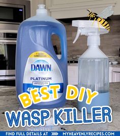 the best diy wasp killer is on display in this kitchen countertop shot