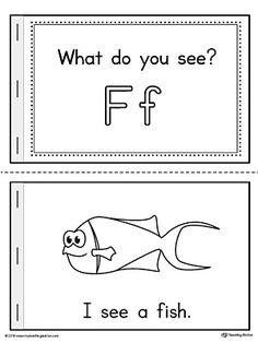 two bookmarks with words that read what do you see? and i see a fish