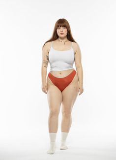 Silky Thong – Siren Basics Figure Poses Reference, Chubby Body Reference, Plus Size Body Shapes, Character Help, Plus Size Posing, Plus Size Summer Fashion, Models To Draw, Different Body Types, Retro Housewife