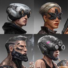 Cyberpunk 2020, Helmet Concept, Cyberpunk Rpg, Arte Robot, Cyberpunk Fashion, Cyberpunk Character, Cyberpunk Style, Cyberpunk Art, Armor Concept