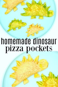 Dinosaur Pizza, Snacks Party Ideas, Dinosaur Snacks, Dinosaur Birthday Party Food, Homemade Pizza Pockets, Homemade Hot Pockets, Dinosaur Food, Pizza Pockets