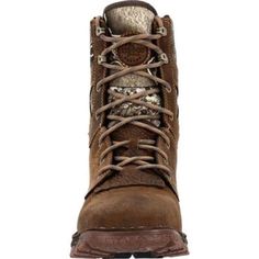 The Rocky® Hi-Wire collection gives a rugged take on western boots. This lace-up boot is built with waterproof full grain leather and our 1-year Vapor Pass breathable waterproofing membrane that keeps your feet dry without trapping perspiration in. Fiberglass shankSoft Toe8 Inches in heightASTM F2892 electrical hazard standardWaterproof Full Grain LeatherUltra Lightweight Cushioned EVA MidsoleRocky EnergyBed Footbed1 Year Vapor Pass Breathable Recycled Membrane WaterproofingSplit Stitch-Out and Bon Welt ConstructionOil & Slip Resisting Rugged 3mm Lug Rubber Outsole Rugged High-top Waterproof Boots With Reinforced Heel, Rugged Lace-up Moto Boots For Outdoor Activities, Rugged Insulated Lace-up Combat Boots, Rugged Winter Waterproof Boots With Reinforced Heel, Rugged Moto Boots For Fall Outdoor Activities, Rugged Moto Boots For Fall Outdoor, Rugged Lace-up Boots For Outdoor Fall Activities, Rugged Outdoor Work Boots For Fall, Western Style Moto Boots For Winter Outdoor