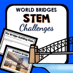 Stem Bridges, Stem Kindergarten, Preschool Teacher Tips, Block Center Preschool, Stem School, Blocks Preschool, Preschool Stem, Block Center, Famous Bridges