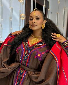 The Habesha dress, also known as Habesha Kemis, is an elegant example of Ethiopian traditional dress. This beautiful attire features a rich brown design, reflecting the cultural heritage and artistic traditions of Ethiopia. Material Cotton Thread Estimated delivery : 1 week to 2 weeks Contact WhatsApp +1(304)-306-2784Email: contact@ethiopian.store Swahili Traditional Attire, Brown Wedding Dress For Eid, Brown Festive Dress For Eid, Traditional Brown Dresses For Festivals, Festive Brown Bohemian Dress, Festive Bohemian Brown Dress, Festive Brown Traditional Wear With Dabka, Eid Brown Dabka Kaftan, Traditional Brown Kaftan For Festive Occasions