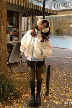 Vinter Mode Outfits, Japan Outfits, Japan Outfit, Winter Fit, Cold Outfits, Japanese Outfits