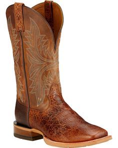 Ariat Men's Cowhand Western Boots, Clay Ariat Work Boots, Ariat Cowboy Boots, Nike Training Shoes, Cowboy Shoes, Roper Boots, Ariat Boots, Boots Square Toe