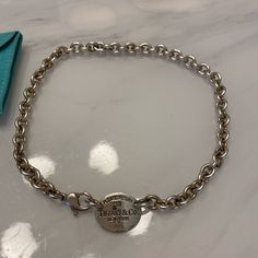 Gently Used Tiffany & Co. Signature “Return To Tiffany” Tag Necklace In Excellent, Almost Brand New Condition. Retail Cost Is $525. Please Message Me With Questions/ To See Additional Photos. Jewelry Tiffany, Return To Tiffany, Tiffany Co Jewelry, Tag Necklace, Tiffany & Co., Womens Jewelry Necklace, Jewelry Necklaces, Women Jewelry, Necklaces