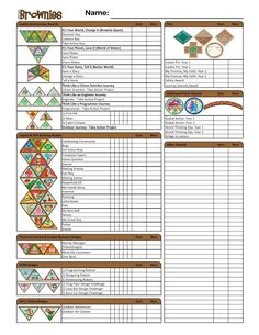 a printable project plan for quilters