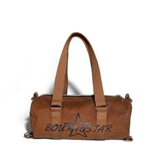 Stand out from the crowd with our Bournestar™ Duffle Bag. Made from 2 layers of heavyweight denim, making it soft to the touch and durable. With a spacious interior and 2 side pockets this bag fits all the essentials - perfect for day to day life. Wear with a pair of our sweats or any outfit of your choice. Functional Brown Travel Bag For Everyday, Practical Brown Travel Bag For Everyday Use, Functional Brown Everyday Travel Bag, Casual Brown Duffle Bag With Zipper Closure, Casual Brown Canvas Duffle Bag, Brown Gym Bag With Large Capacity For Daily Use, Practical Brown Duffle Bag For Everyday Use, Practical Brown Everyday Duffle Bag, Trendy Brown Large Capacity Duffle Bag