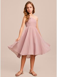 JJ's House Chiffon One Shoulder Daily Sweet 16 Junior Bridesmaid Dresses Confirmation Dresses Summer A-line Side Zip Dusty Rose Asymmetrical Pink Sleeveless Junior Bridesmaid Dress. #JJ's House #Chiffon #OneShoulder #Daily #Sweet16 #JuniorBridesmaidDresses #ConfirmationDresses #Summer #Aline #SideZip #DustyRose #Asymmetrical #Pink #Sleeveless #JuniorBridesmaidDress Confirmation Dresses, Junior Bridesmaid Dress, Old Dresses, Cute Preppy Outfits, Junior Bridesmaid Dresses, Junior Bridesmaid, Dresses Summer, Rose Dress, Custom Dresses