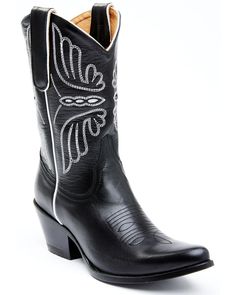 Lucchese Women's Ericka Fashion Booties - Round Toe | Boot Barn Black Western Boots, Womens Cowgirl Boots, Boot Barn, Western Booties, Rounded Toe Boots, Cowboy Boots Women, Indie Outfits, Boots Shoes, Short Boots