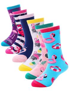 PRICES MAY VARY. SOFT & COZY: The girls’ socks are made of high quality cotton blend, no itching issue. They are comfortable, soft touch, lightweight, wearable and sweat-wicking . They are also suitable for both indoor and outdoor activities and are perfect socks for girls. CUTE AND SWEET DESIGN : Cute Art Cartoon pattern cotton girls’ socks with fashion looks which keep your girls warm, stereoscopic designs are very fashionable and attractive, brighten up the normal daily life for every special Wool Hiking Socks, Animal Socks, Cabin Socks, Middle Names, Socks Cute, Cat Socks, Sock Animals, Cute Cartoon Animals, Funny Socks