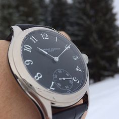 We are pleased to celebrate this winter solstice with the Galet Micro Rotor on this snowy day. #laurentferrier #galet #winter #snow #wotd #watchcollector #luxurylife #watch #reloj #часы #menstyle #watchnerd #watchaddict #thegoodlifeinc #watchporn #swissmade #orologi #menstyle #menwear #gentleman #styleiswhat #bestofmenstyle #gentlemensclub #timeless #uhren #horology #hautehorlogerie #wristgame #wristwatch #instawatch Gentlemens Club, Live Picture, Conceiving, Wrist Game, Snowy Day, Winter Solstice, Swiss Made