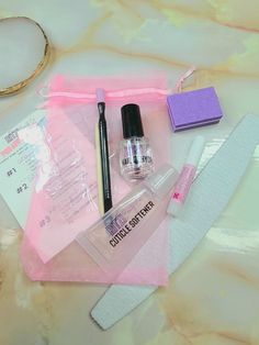 Premium Press On Application Kit - Bundle - Ritzi Beauty Co. -Nail Kits Nail Aftercare Kit, Nail Aftercare, Aftercare Ideas, Nail Journey, Nails Business, Nail Care Kit, Nail Polish Gift, Cuticle Softener, Home Nail Salon