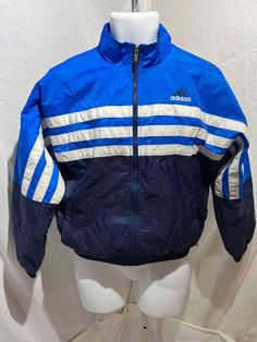 Adidas vintage windbreaker jacket 90's, No Flaws, Great Condition. Youth XL. Affordable Retro Winter Windbreaker, Adidas 90s Coat, Vintage Windbreaker Jacket, Adidas Vintage, Vintage Windbreaker, Saint Charles, Vintage Adidas, Windbreaker Jacket, Puma Jacket