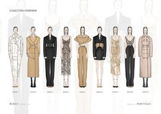 an image of men and women's fashions from the fall / winter 2012 runways