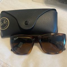 Brand New!! Never Been Worn. Not Sure On The Size. Casual Brown Sunglasses With Gradient Lenses, Casual Brown Sunglasses For Everyday, Everyday Brown Tinted Sunglasses, Everyday Brown Wayfarer Sunglasses, Casual Brown Sunglasses For The Beach, Casual Brown Sunglasses For Beach, Adjustable Brown Sunglasses With Mirrored Lenses, Brown Wayfarer Sunglasses For Vacation, Everyday Brown Sunglasses With Uv Protection