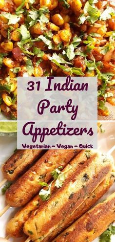 Indian Party Appetizers, Quick Party Appetizers, Easy Indian Appetizers, Kids Friendly Recipes, Veg Appetizers, Recipes For Party, Street Food India, Vegetarian Party, Vegetarian Starters