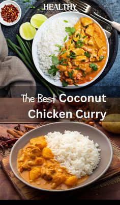 the best coconut chicken curry recipe