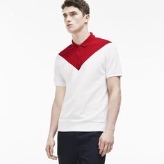 Distinctive touches such as a concealed zipper at the collar make this very special piece even more desirable. Polo Uniform, Gents Shirts, One Direction Shirts, Shirt Collar Styles, Mens Polo T Shirts, Polo Shirt Design, Men Fashion Show, Matching Couple Shirts, Uniform Design