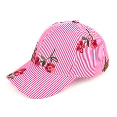 Ba-748_pink Perfect Look: This Beautiful Baseball Cap Design Gives You The Ability To Highlight And Contrast Many Different Outfits. Perfect To Wear Indoors And Outdoors. This Hat Will Allow You To Look Fabulous No Matter Your Hair Type. Perfect Quality: This 60% Cotton 40% Polyester Is Good For Both Outside And Inside. It's Machine Washable Perfect Fit: One Size Fits Most, Adjustable Band Pink Visor Baseball Cap With Embroidered Logo, Pink Snapback Baseball Cap With Embroidered Logo, Pink Baseball Cap With Embroidered Logo, Trendy Pink Baseball Cap With Embroidered Logo, Cute Pink Baseball Cap For Summer, Spring Hats With Curved Visor, Cute Pink Summer Baseball Cap, Cute Cotton Baseball Cap For Spring, Pink Curved Visor Hat For Summer