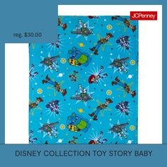 the disney collection toy story baby blanket is on sale for $ 3, 500 00