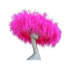 The most fabulous extra large feature hat in two tone pink a Fuchsia Base with a mass of Cyclamen ostrich feathers in a boa formation a truly stunning masterpiece by Marie-Anne of Hats2go a statement piece for an daring Mother of the bride or a stand out in the crowd piece at Ascot. This hat can be made in many more colours so please email me if you are interested in ordering another colour. The  head size is 58cm but i can make them either smaller or larger as required. Emma Heaven - Online Mag Pink Feathered Costume Hats For Kentucky Derby, Summer Hat With Ostrich Feather Trim, Summer Ostrich Feather Hat With Feathers, Pink Feather Trim Costume Hats For Royal Ascot, Pink Feathered Kentucky Derby Costume Hat, Pink Feathered Headpiece For Races, Pink Feather Trim Hat For Summer, Pink Feathered Hat For Kentucky Derby, Pink Party Hat With Feathers