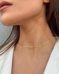 Caroline Mariner Necklace | En Route Jewelry En Route Jewelry, Cherry Earrings, Delicate Chain, Leaf Earrings, Gold Plated Sterling Silver, Shop Necklaces, Gold Vermeil, Simple Design, Diamond Necklace