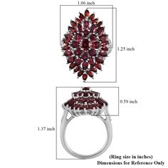 This anthill garnet and white zircon floral spray ring, crafted in sterling silver, presents a striking appearance with its prong-set gems that catch the light beautifully. The floral spray design adds a touch of nature-inspired elegance, making this silver ring a standout piece to adorn any outfit.

 



Details 

 



Inspired by dahlia, symbolizes resilience 
Anthill garnet is sought after for its hue 
Multi shape gems best simulate the petals 
Accented with radiant white zircons 
Gems meticulously prong set 
Crafted in sterling silver 
A hypoallergenic metal, suitable for sensitive skin Tanzanite Diamond, All Gems, Floral Spray, Gold Chain Jewelry, Signature Jewelry, Sleeping Beauty Turquoise, Blue Zircon, Cross Jewelry, Outfit Details