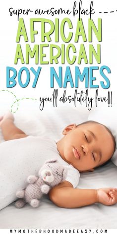 Are you looking for a list of strong black baby boy names to choose a name for your little black king?If so, you’re in the right place! Keep reading for the best black boy names with rich culture and strong meanings! Black Names African Americans, Black Baby Boy Names Unique, Unique Baby Boy Names Black, Mixed Baby Boy Names, Mixed Baby Names, African American Baby Names, African Boy Names