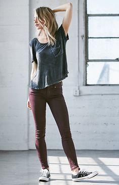 Looks Jeans, Sport Chic, Tomboy Fashion, Outfits Casuales, Look Cool, Jeans Slim, Jean Outfits, Pacsun, Sport Outfits