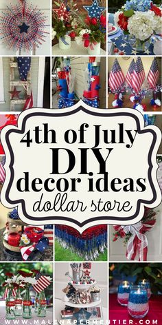 dollar store 4th of july decor ideas diy Diy 4th Of July Decorations, 4 Th Of July Decorations, Diy Pinwheel, 4th Of July Wreaths, Fourth Of July Decorations, 4th Of July Ideas