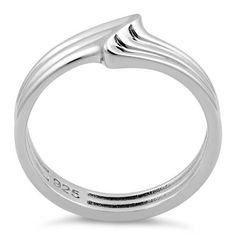 Top of ring height: 6.9mm

Band width: 3.8mm

Shank width: 3.8mm



Metal: 925 sterling silver

Plating: rhodium plated

Finish: high polish Classic Silver Bypass Ring For Formal Occasions, Modern Silver Bypass Ring For Promise, Modern Silver Bypass Ring As Promise Ring, Silver Bypass Ring With Open Band For Formal Occasions, Silver Open Ring Couple Rings With Polished Finish, Classic Silver Bypass Ring With Open Band, Classic Silver Open Band Bypass Ring, Classic Silver Rings With Shiny Finish, Formal Sterling Silver Bypass Ring With Polished Finish